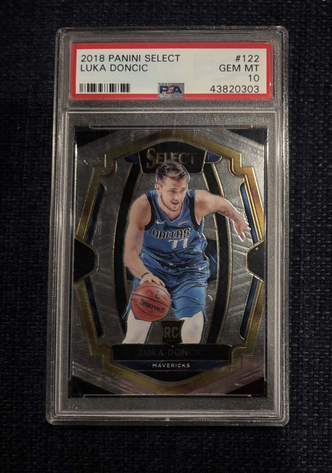 Luka Doncic 2018-19 Panini Select - Premier RC #122 PSA10