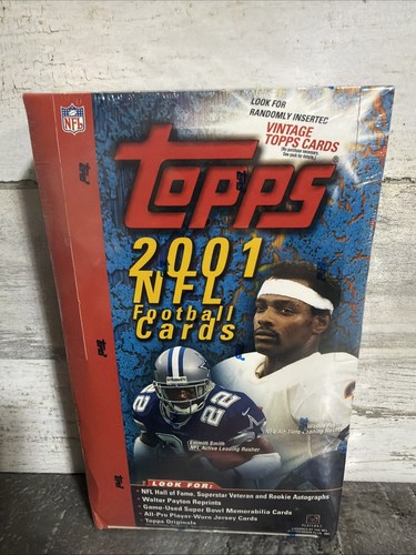 2001 TOPPS FOOTBALL FACTORY SEALED HOBBY BOX, 36-PACKS! DREW BREES RC AUTO?? - Picture 1 of 2
