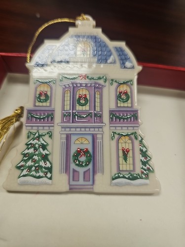 Lenox Victorian Holiday Home Christmas Ornament - Picture 3 of 3