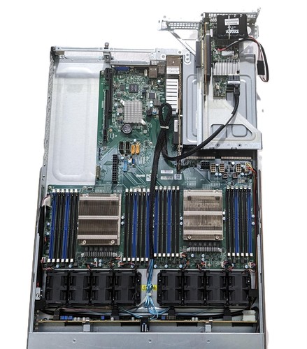 Supermicro CSE-819U X10DRU-i+ 2x Xeon 2620v4 64GB RAM 4x3TB SAS 9361-8i - Afbeelding 6 van 9