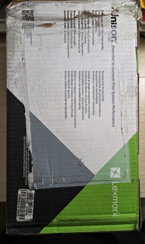 58D1U0E Genuine Lexmark Ultra High Yield Black Toner Cartridge NEW UNOPENED. - 第 10/10 張圖片