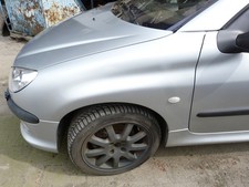 Kotflügel Peugeot 206 CC links Silber EZRC EZR