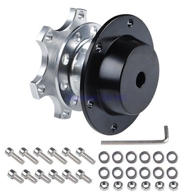 Universal Car Steering Wheel Quick Release Hub Racing Adapter Snap Off Boss Kit