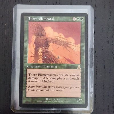 Thorn Elemental #123 [Urza's Destiny] MTG English Regular NM *Actual Pictures