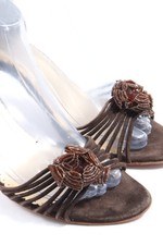 Escarpins Femme Jones En Cuir Noir - Talons Hauts 3 Pouces, Pointure 38 (UK 5), Occasion Excellent état