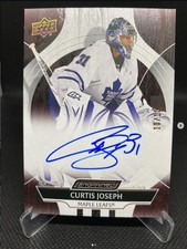 2024-25 Upper Deck Engrained Icons Curtis Joseph Auto #CA-CJ MAPLE LEAFS 10/10
