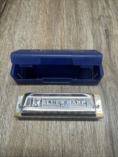 Hohner Blues Harp MS Key of F Harmonica German Craftsmanship, With Holder