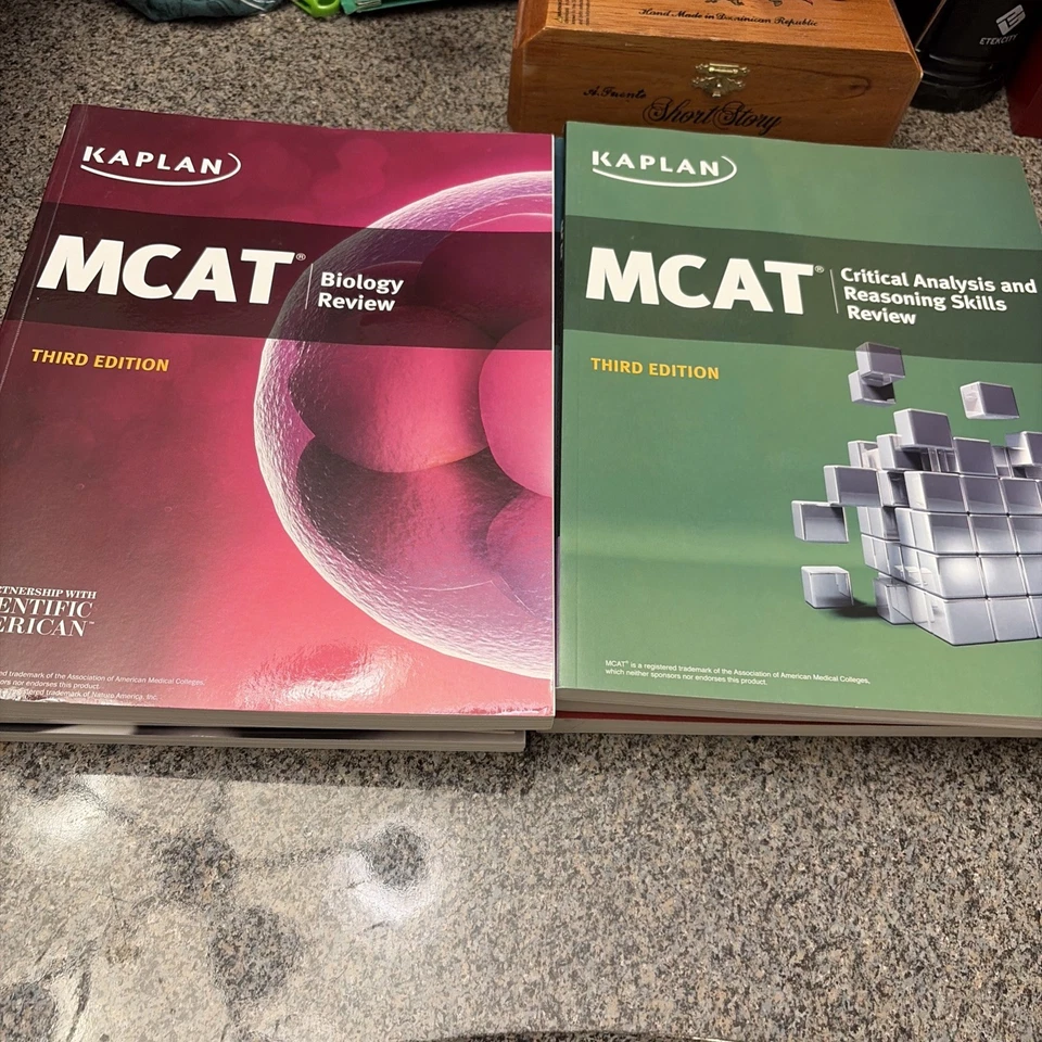 Kaplan MCAT  7-Piece Subject Review Third Ed.   - Image 3 of 4