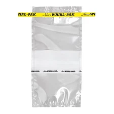 Whirl-Pak B01065 Sampling Bag, Write-On, 18 Oz., 9" L, Pk500