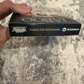Vintage Taboo The Sixth Sense Nintendo NES Game Boxed Tradewest sealed game new