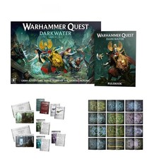 Warhammer Quest Darkwater Game bits only, does not include miniatures no models
