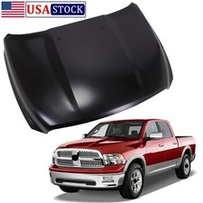 New Front Top Hood Panel Direct Replacement Fit For 2009-2016 Ram 1500