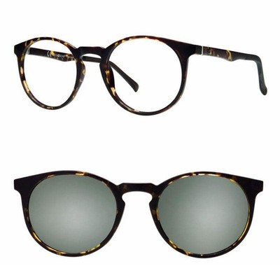 Brillen  CentroStyle F0212 47 010 000 Demi Matt Havana + Clip On 47 20 140