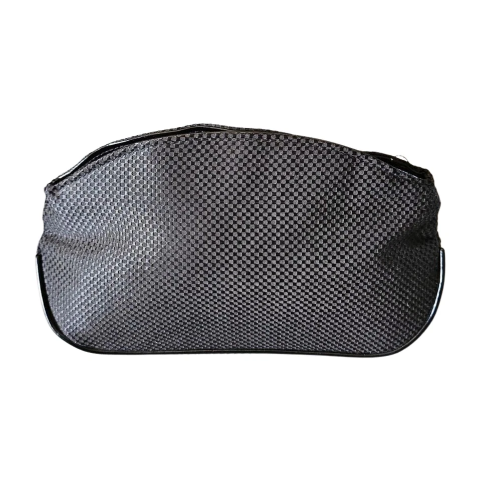 Bolsa de cosméticos Giorgio Armani Perfume NEGRO Texturizada Cierre de Cremallera Nueva/NUEVA SIN ETIQUETAS Foto 3 de 4