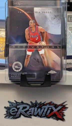 2025 Topps Chrome Tyrese Maxey Base (RAW)