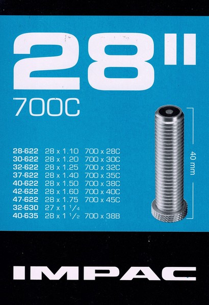 Impac 28 Zoll Av Schlauch Auto Schrader Ventil 28 - 47 622-image