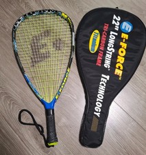 E-Force Bedlam 195g LongString Technology 22" Racquet Carbon Graphite w/ Cover