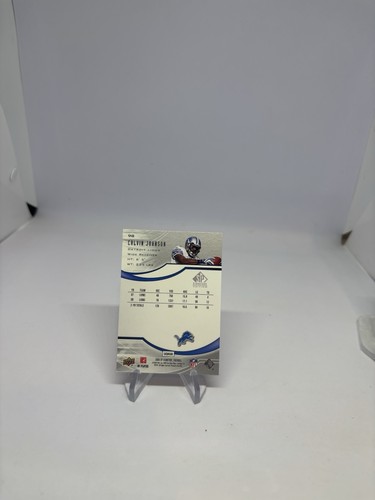2009 UPPER DECK SIGNATURE EDITION CALVIN JOHNSON CARD #98 C11 - Picture 2 of 2