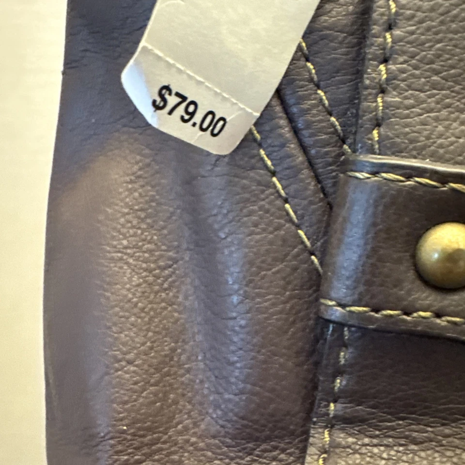 Bolso Hobo A.n.a Cuero Marrón Nuevo con Etiquetas Foto 4 de 4