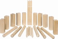 Wikingerspiel Kubb, Mittlere GrößE, Im Baumwollbeutel,