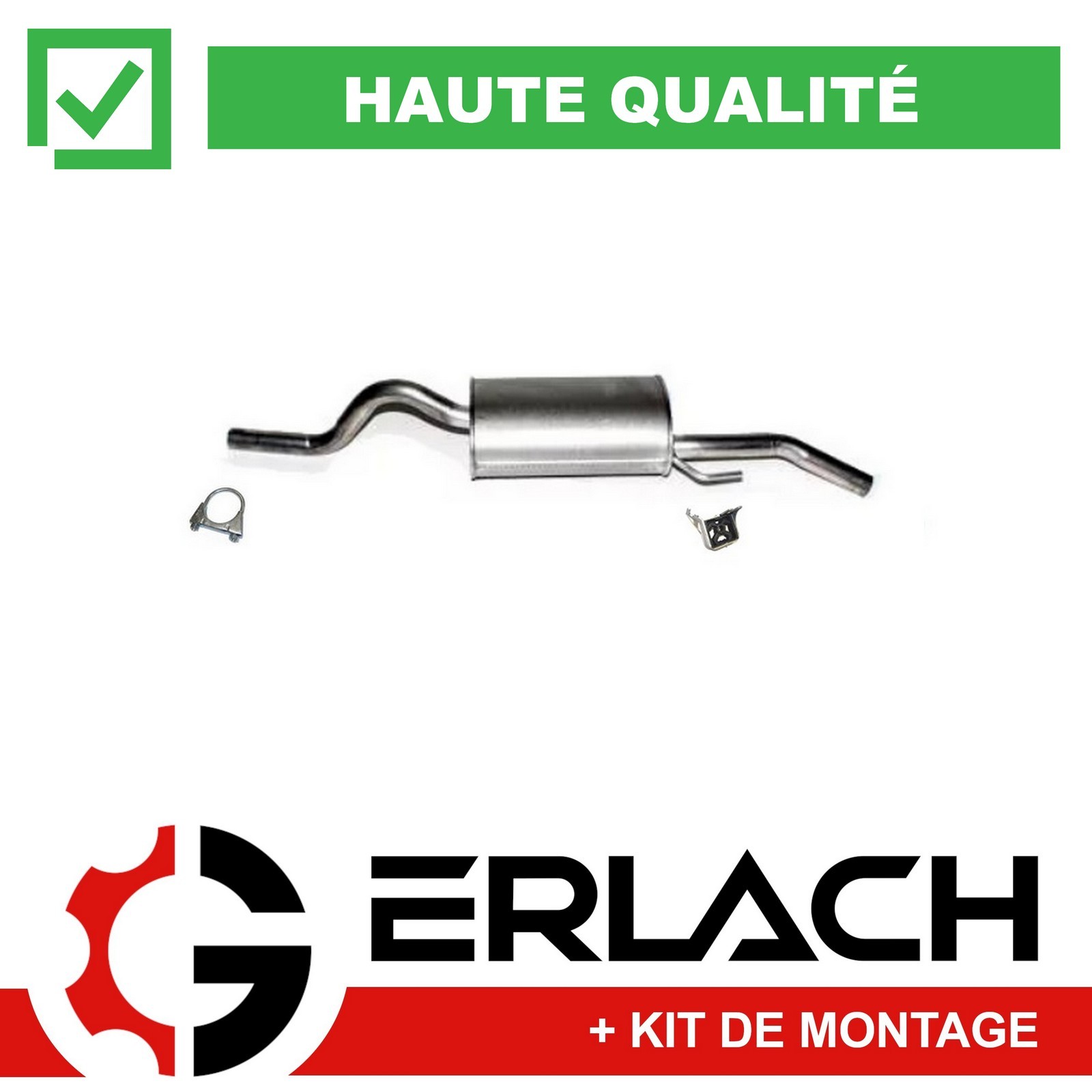 Silencieux arrière Renault Thalia 1.4 pour réussir le contrôle technique auto