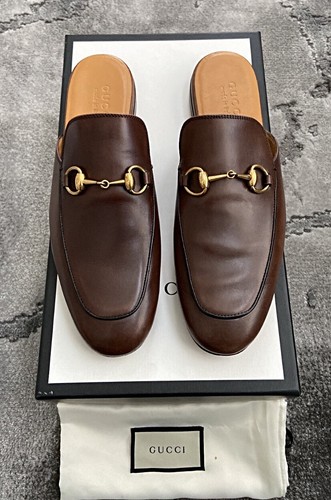 Authentic Gucci Brown Leather 