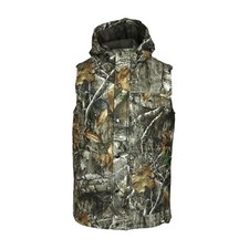 Men Realtree Bodywarmer Vest Insulated Camouflage Hunting Fishing Work Jacket 88