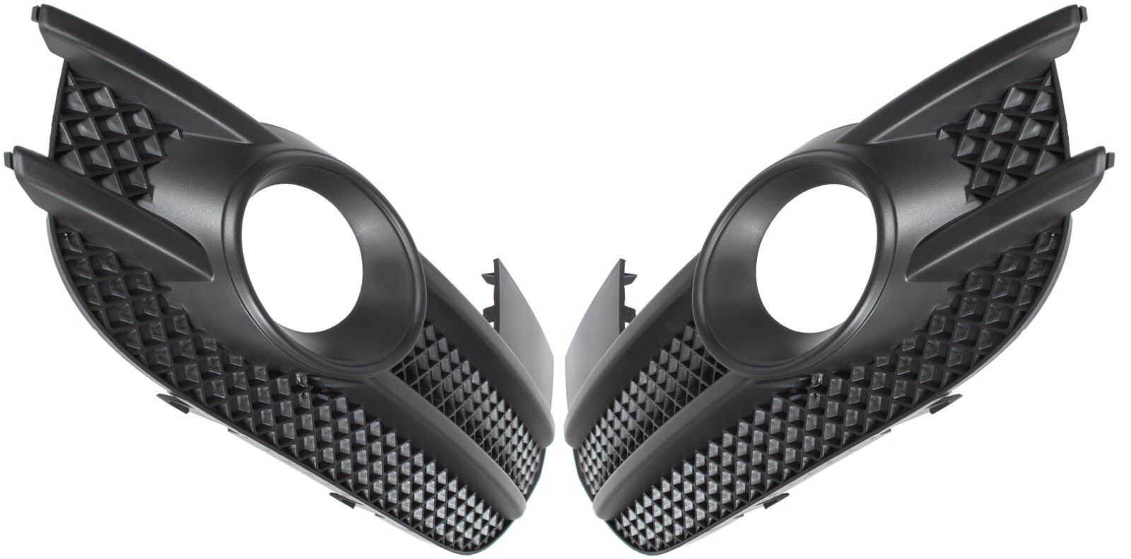 Paire de grilles de calandre pare-chocs pour Q3 8U finition premium noir mat 8U0807682A