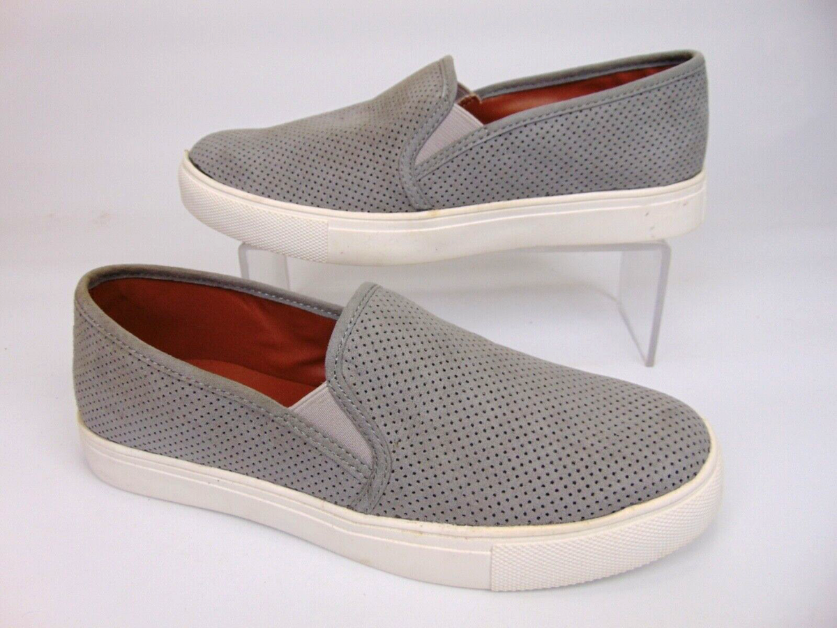 Men\'s Charcoal Gray Steve Madden P-Stevy Slip On Sneakers Size‎ 7M POSSESS Grey Suede Low-Top Lace-Up Men main image 2