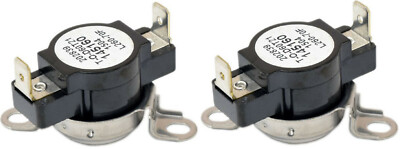 3204267 Dryer Flush Mount L260 Thermostat Replacement for Electrolux - 2 Pack*
