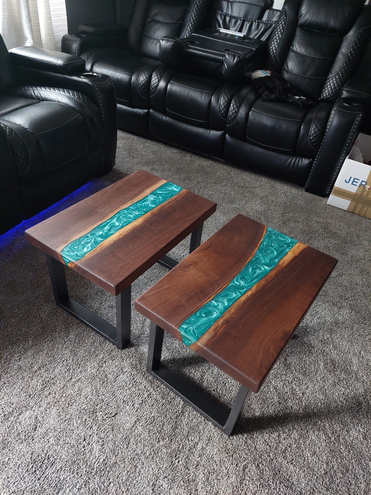 Epoxy River tables (Coffee tables, End tables, Kitchen tables, dining