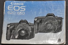 Vintage Canon EOS 620-650 EOM instruction Manual in usable condition