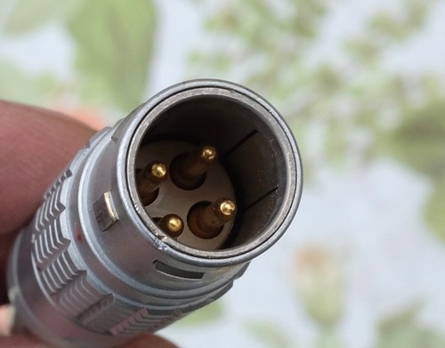 1x Lemo connecteur mâle FGG.3B.304+femelle ECG.3B.304 avec 4 contacts Diam. 15mm - Foto 13 di 19