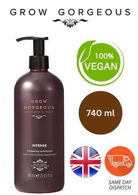 Grow Gorgeous Intense Thickening Conitioner Intelligent Haircare Shampoo - 740ml