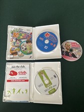 Lot Of Nintendo Wii Video Games Gymnastics Family Party Wii Fit Plus
