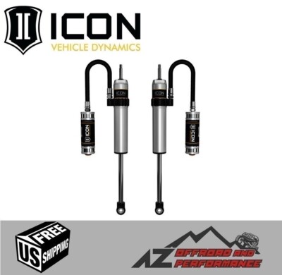 ICON 2.5 Series Front Shock Kit w/ 0-3'' Lift For 98-07 Toyota Land Cruiser 100
