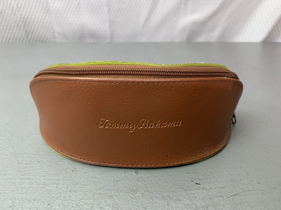 TOMMY BAHAMA Anteojos Gafas de sol Estuche suave y paño de limpieza Marrón Imitación Cuero Foto 4 de 4