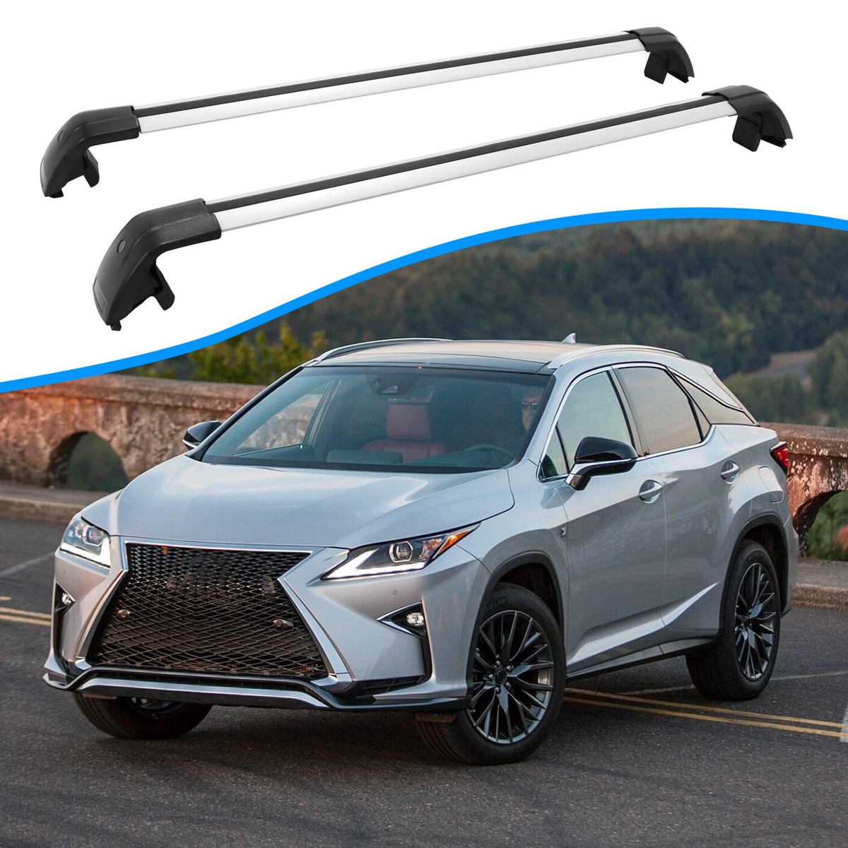 Roof Racks Cross Bars For Lexus RX RX350 RX350L RX450h RX450hL