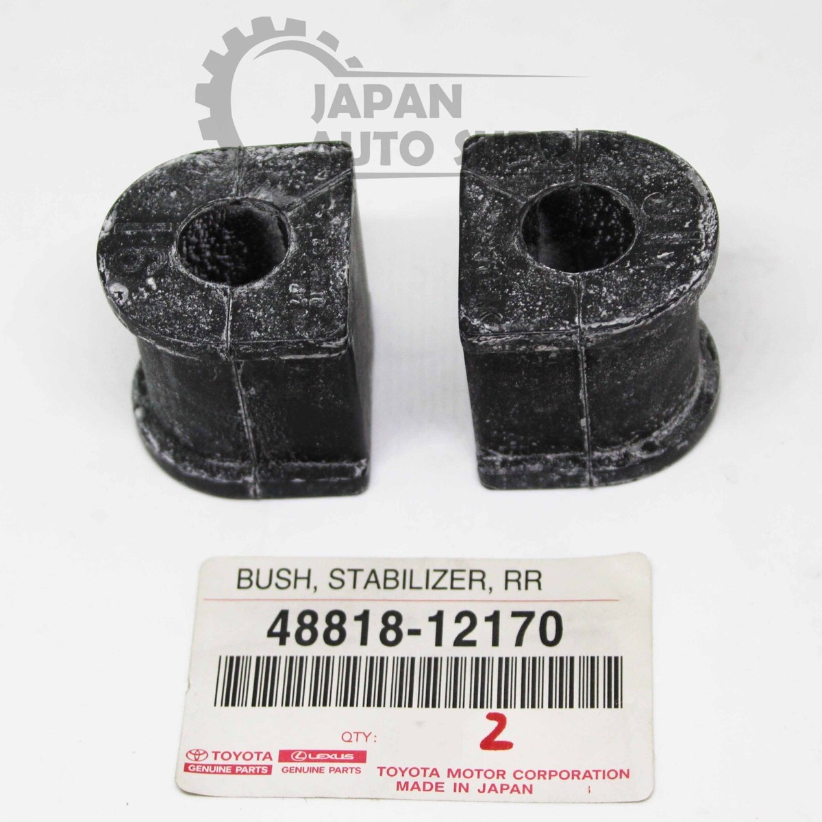 1s225×10 488180K010 Genuine Toyota BUSH STABILIZER RR 48818-0K010 | eBay