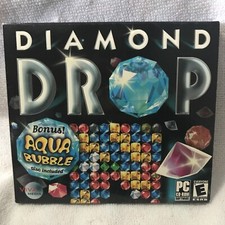 Diamond Drop (PC, 2005) Aqua Bubble Bonus Game Windows