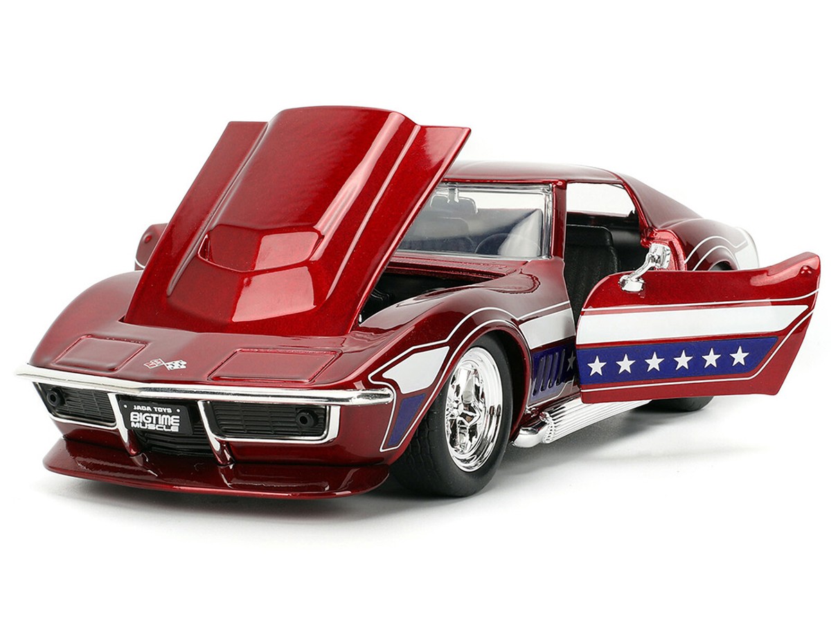 1969 Chevrolet Corvette Stingray ZL1 Red w/ Stars & Graphics