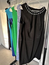 set of 5 pieces, tunic, dresses, multi-brand, multi-colored. size L. (C41)