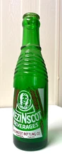 Vintage Soda Pop Beverage Bottle  - ACL -  Nezinscot,  Turner, Maine, -   6 Oz