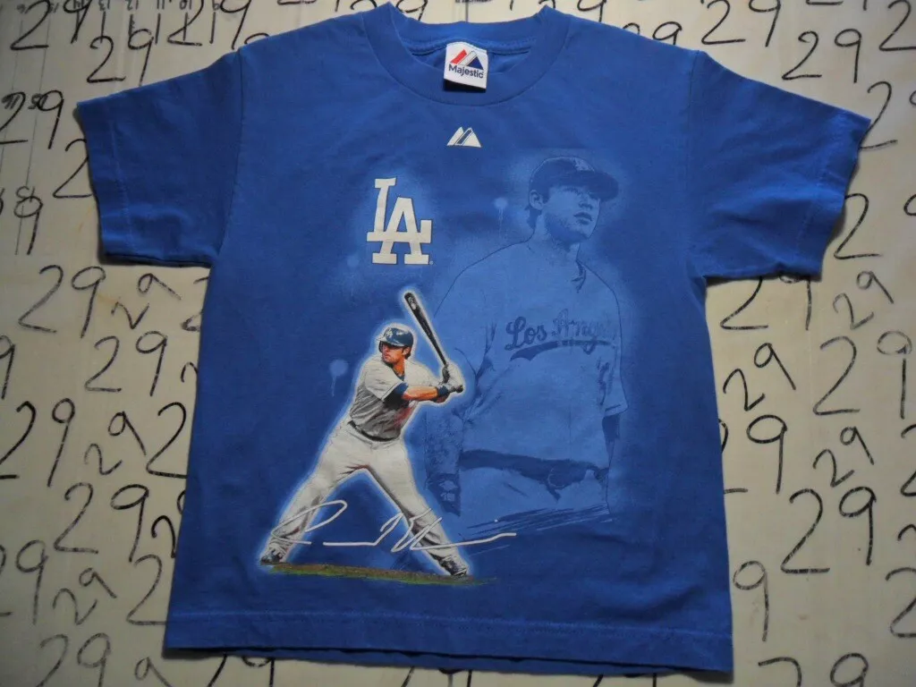 Small Kids Andre Ethier Los Angeles Dodgers #16 Shirt