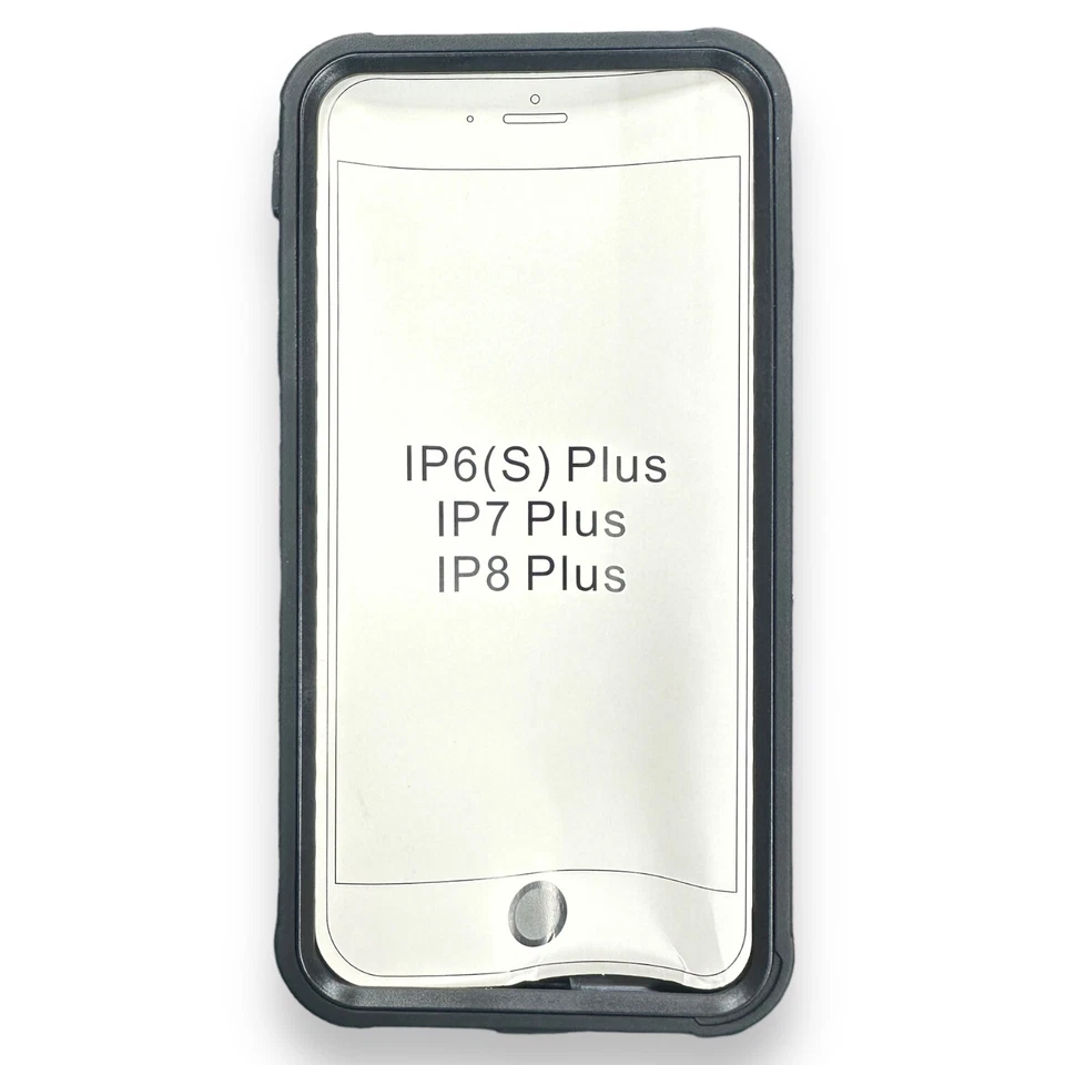 For Apple iPhone 8 Plus 7 Plus Case Phone Hardshell Black Cover - Image 2 of 2