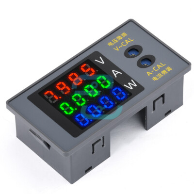 DC 0~100V 10A 1000W 4-digit High Precision Digital Voltage Current Power Meter