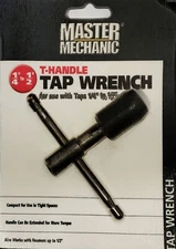 MASTER MECHANIC 1/4-1/2" #12 T-Handle Tap Wrench 555-02032(SET OF 3)