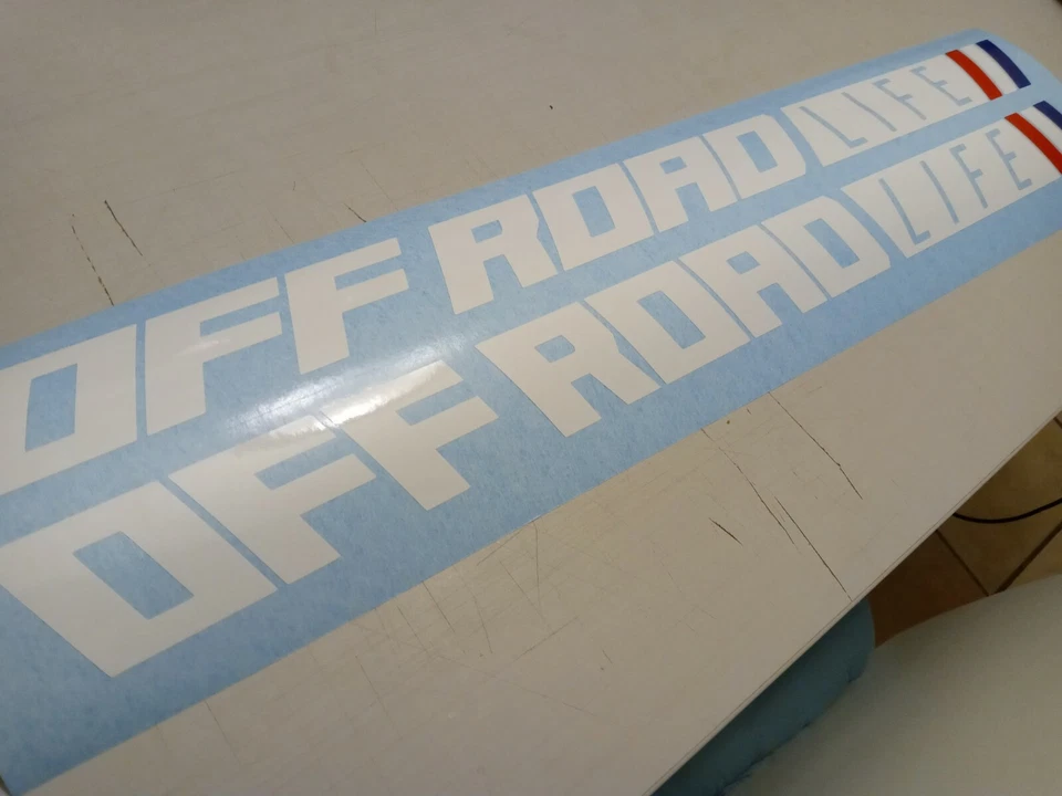 Se adapta a Jeep Wrangler Rubicon Gladiator Sahara Mojave OFF ROAD LIFE capó pegatina  Foto 3 de 3