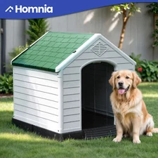 41''x38''x39'' Outdoor Dog House Large Size Pet Cages Sturdy Kennel Weatherproof