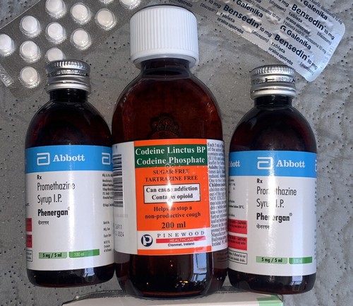 Pinewood Linctus Cough Syrup 200 ml Full Set Lean